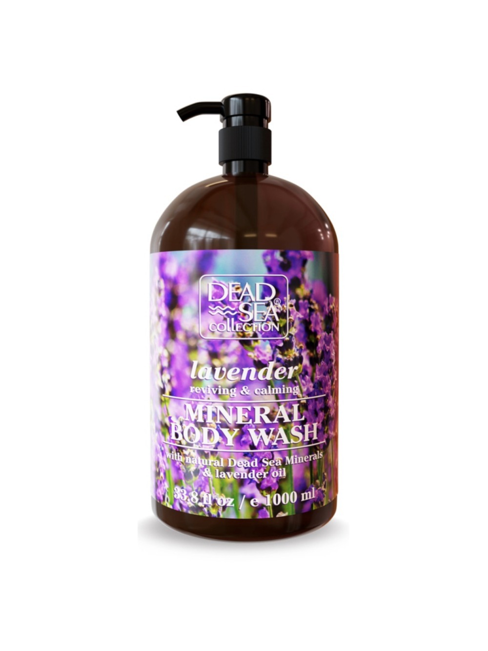 Dead Sea Collection Lavender Reviving & Calming Body Wash Size 33.8 fl. oz. New
